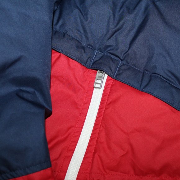 NWT NIKE MEN'S STORM WINDRUNNER DOWN FILLED WINTER PUFFER JACKET BLUE RED WHITE - Picture 10 of 11